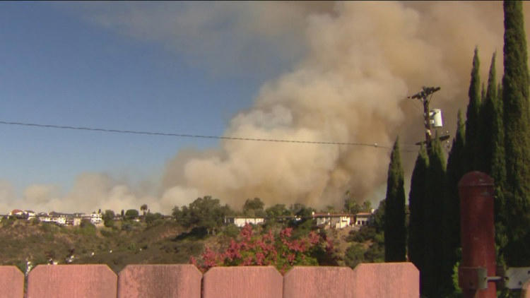 All evacuation orders lifted on fire near San Diego's College Area, six ...