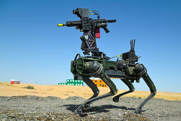 army dog robot