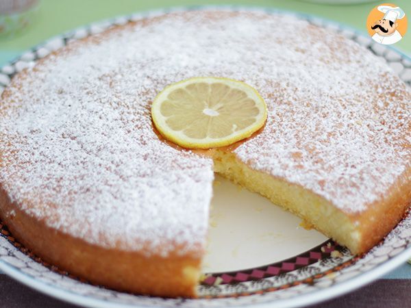 Einfacher zitronenkuchen