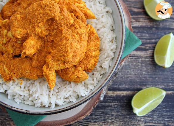 Indisches tandoori-huhn