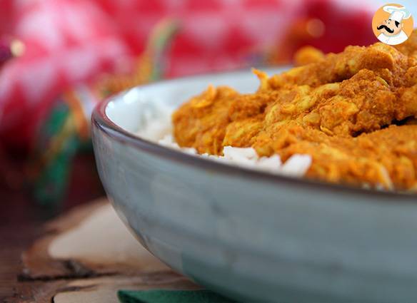 Indisches tandoori-huhn