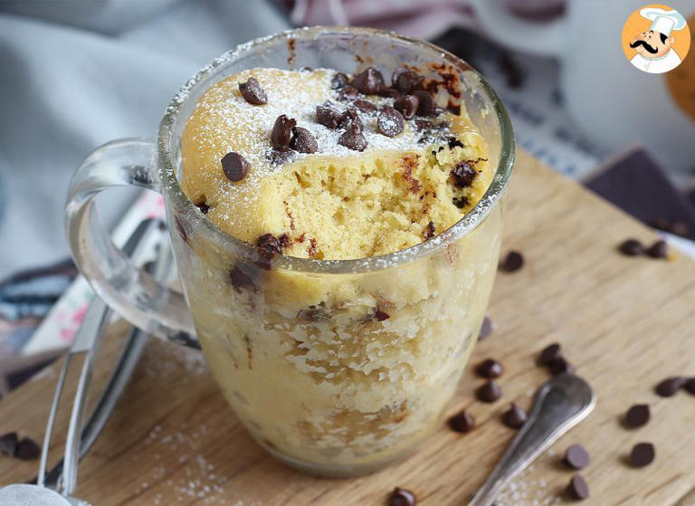 Paso 6 - Mug cake al microondas en 5 minutos