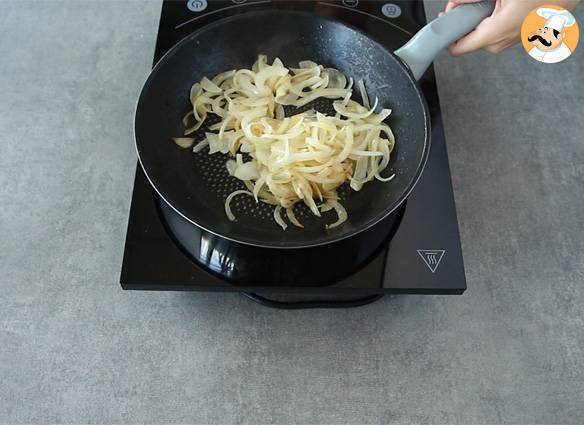 Italienischer buchweizenpfannkuchen