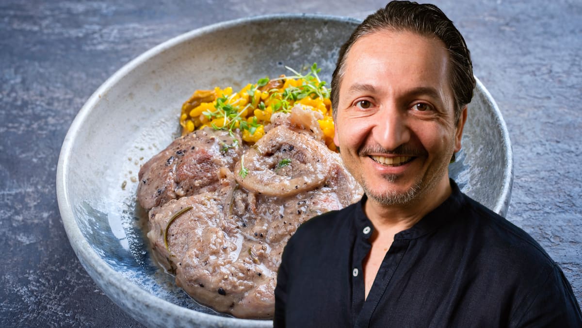 Einfach Claudio fragen: Ossobuco alla milanese mit oder ohne Tomaten?