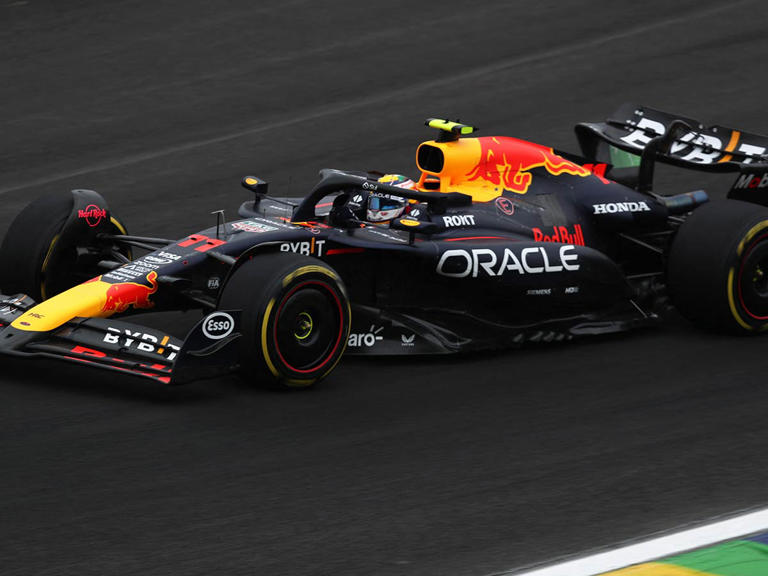 Checo Pérez en Calificación del Sprint del GP de Brasil 2024