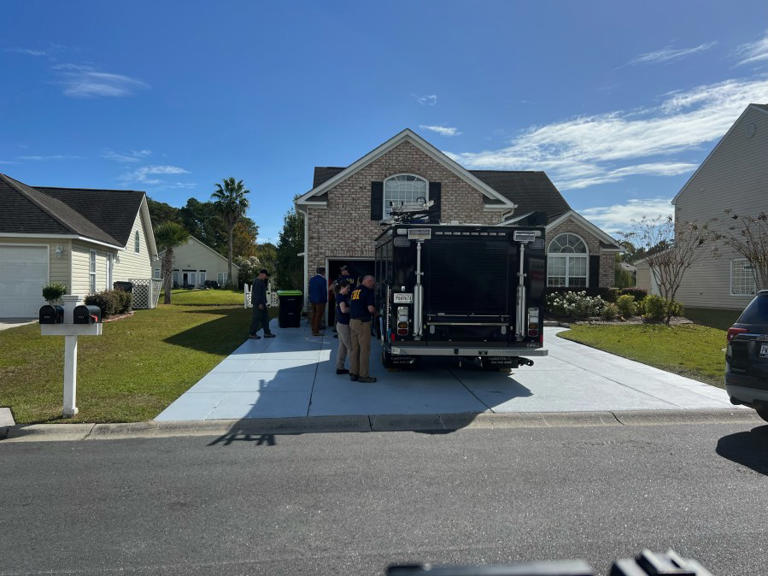 FBI activity winds down at John-Paul Miller’s Horry County home