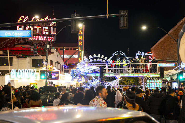 Costumed characters come out to celebrate Halloween on Fremont