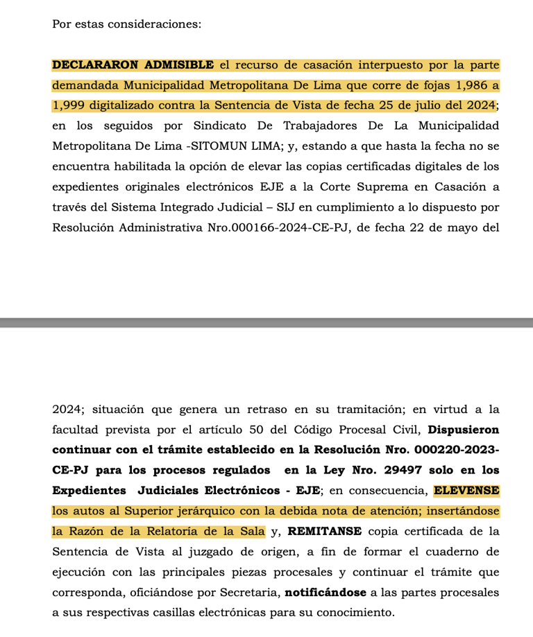 Juez le da 20 días a Rafael López Aliaga para que reponga a obreros despedidos