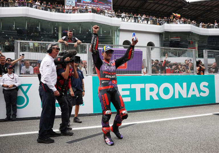 MotorcyclingMartin seizes advantage with Malaysian GP sprint win