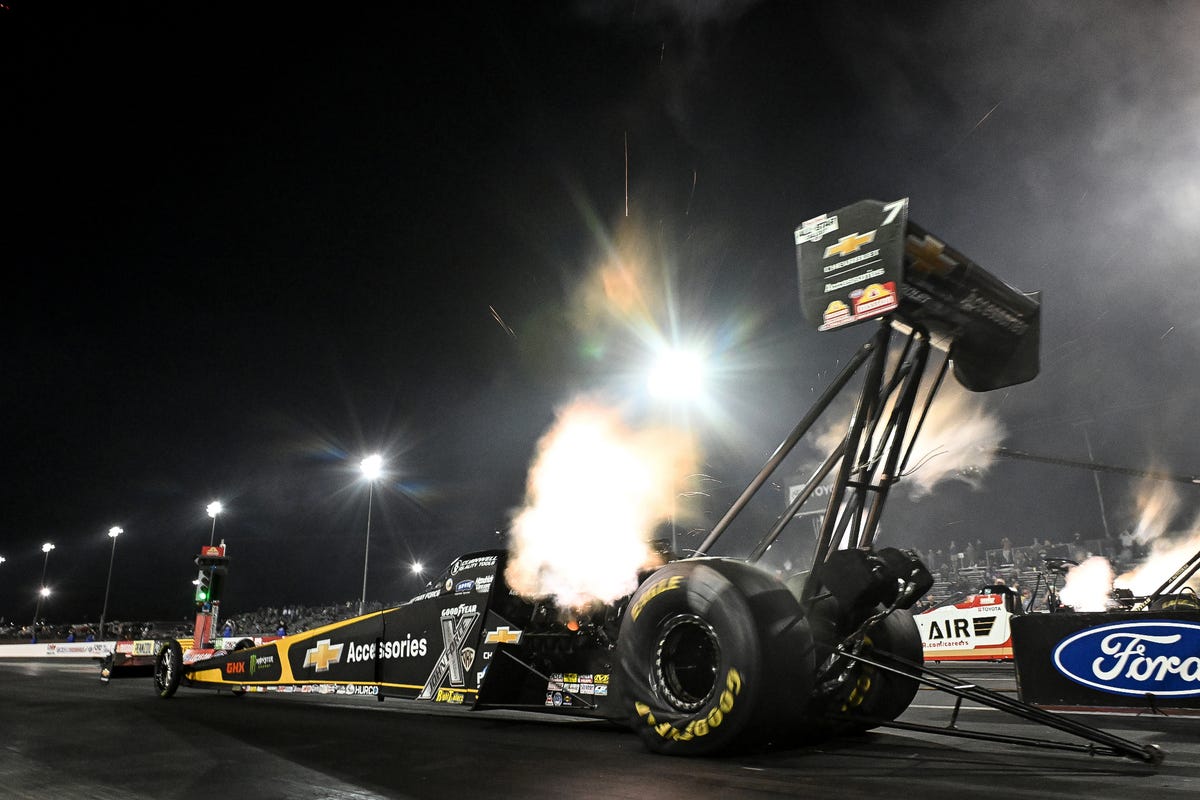 NHRA Las Vegas Final Qualifying: Austin Prock Smashes John Force's No ...