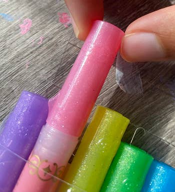 glittery highlighters
