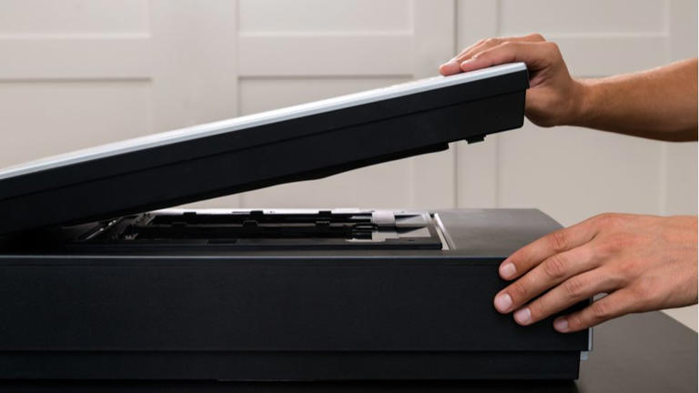 How to scan a document in a Windows computer