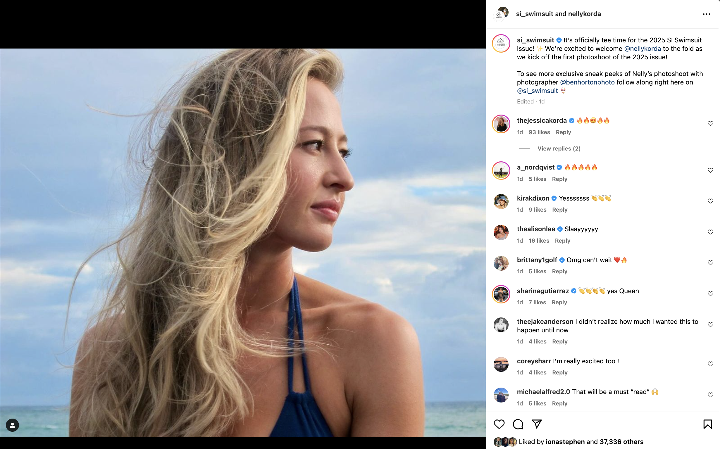 Nelly Korda To Appear In Sports Illustrated's Swimsuit Issue