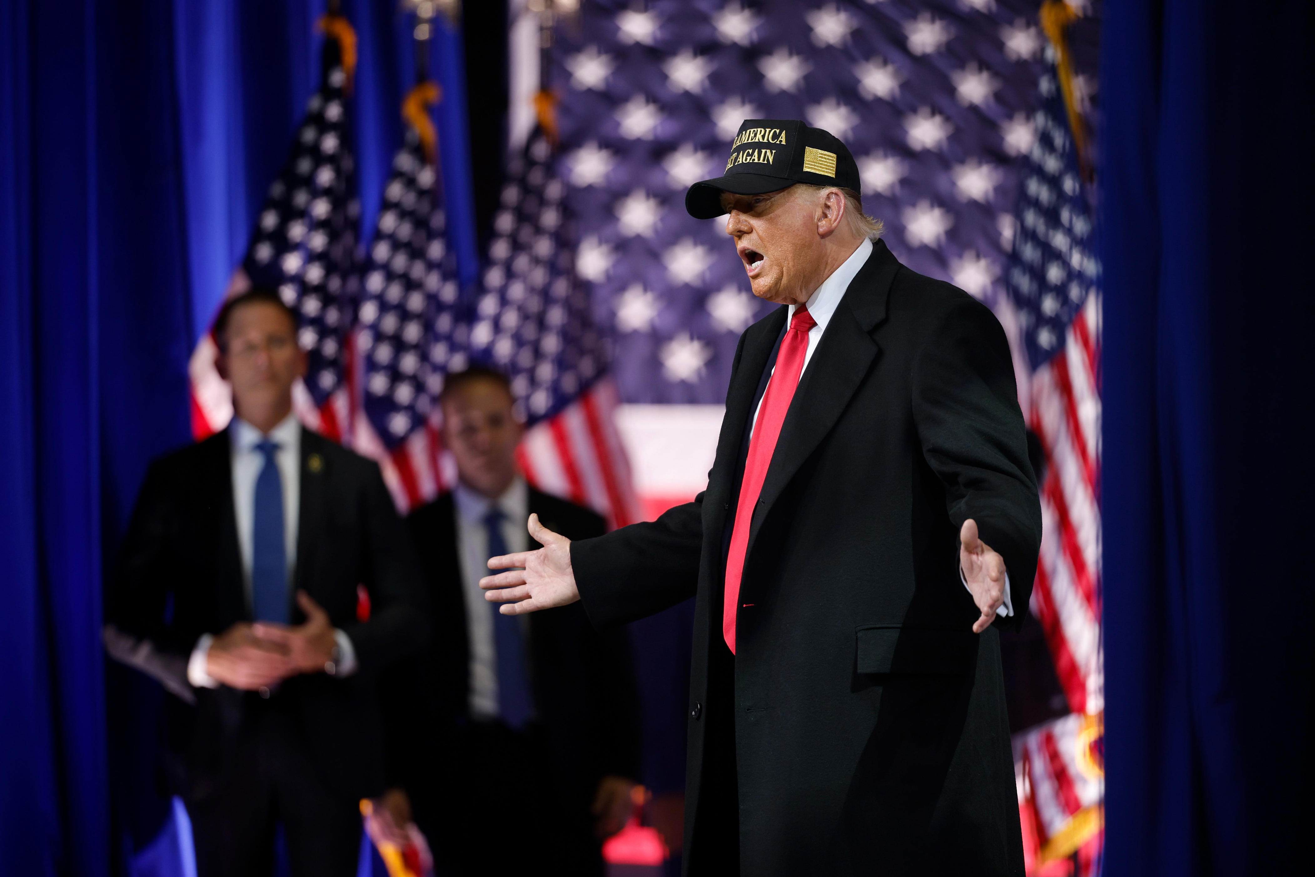 Former president Donald Trump gears up for 2024 November election on campaign trail