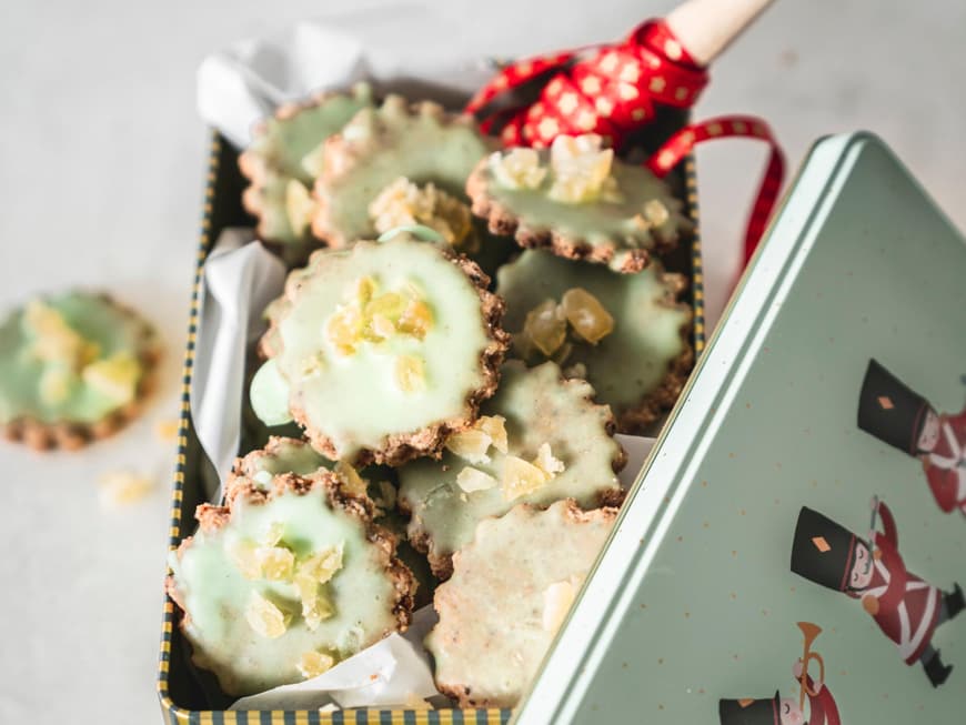 Weihnachtsplätzchen ohne Zucker