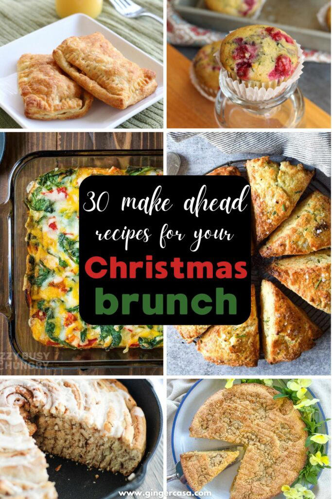 30 Christmas Morning Brunch Recipes You Can Prep Ahead for a Stress Free Holiday