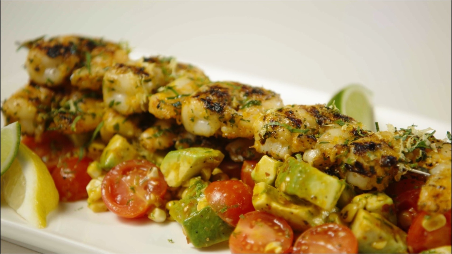 Gegrillte Garnelen, einfach und doch schmackhaft