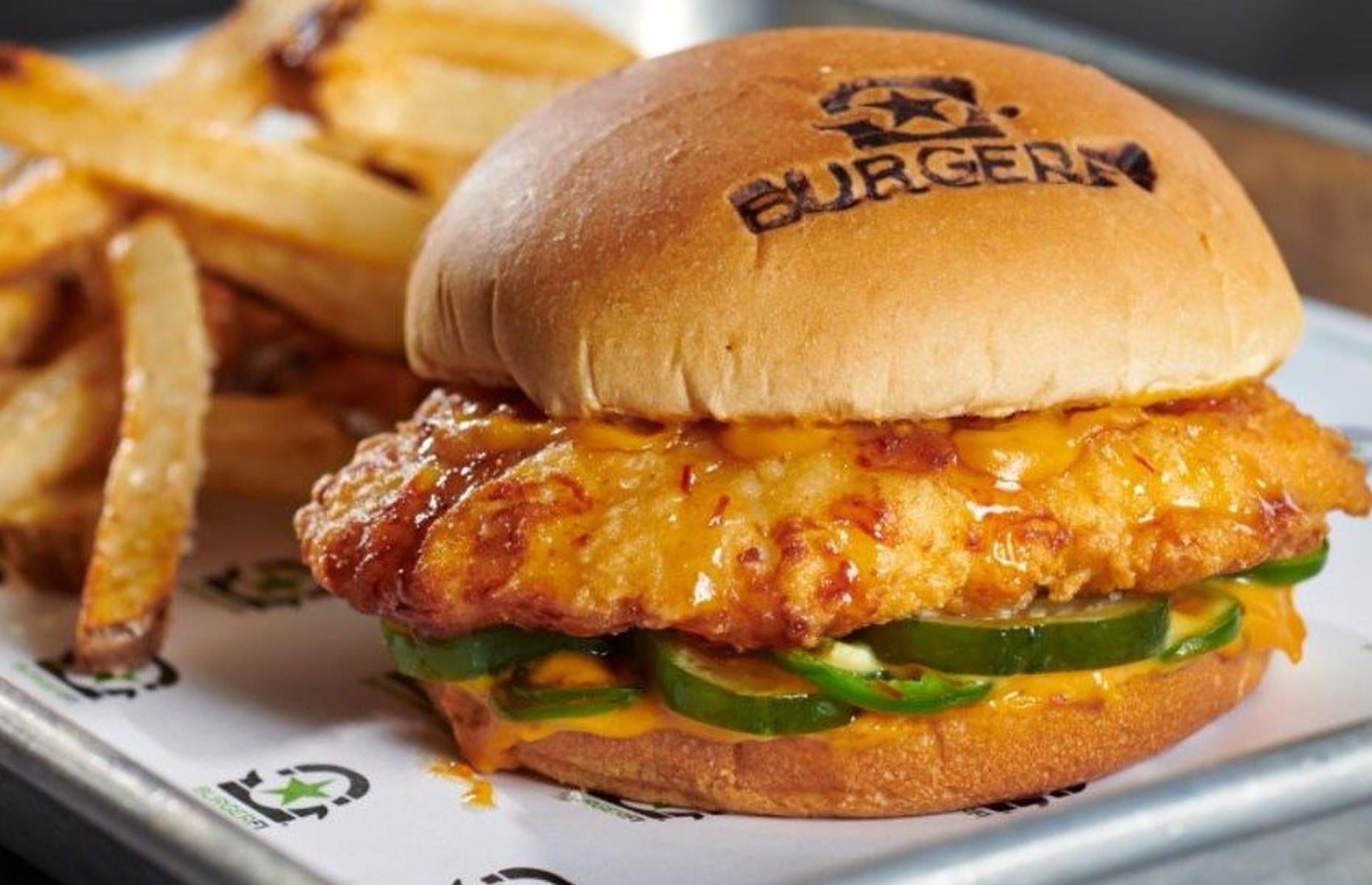 8. Spicy Fi'ed Chicken Sandwich, BurgerFi, USA