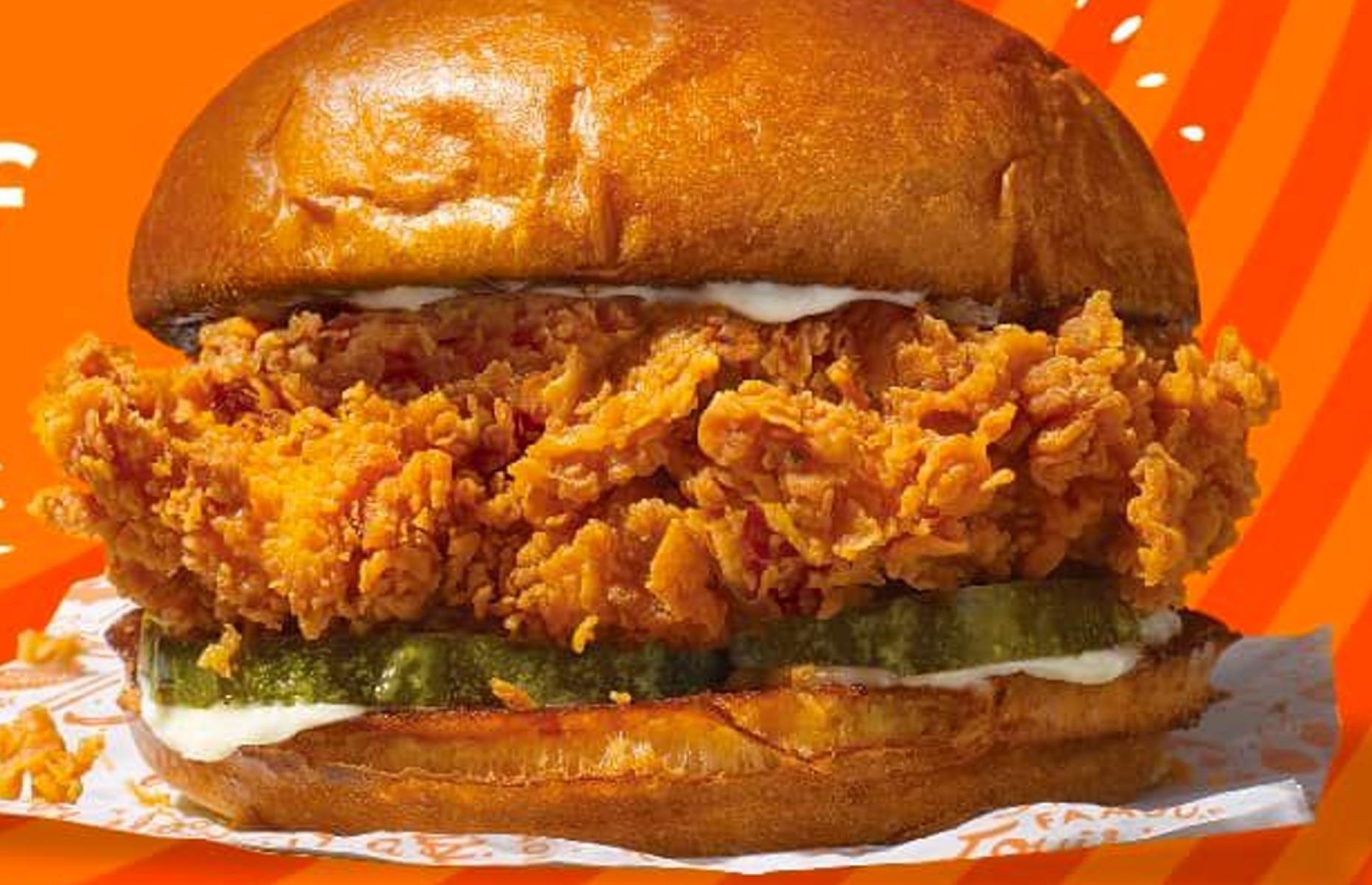2. Fried chicken sandwich, Popeyes, various locations