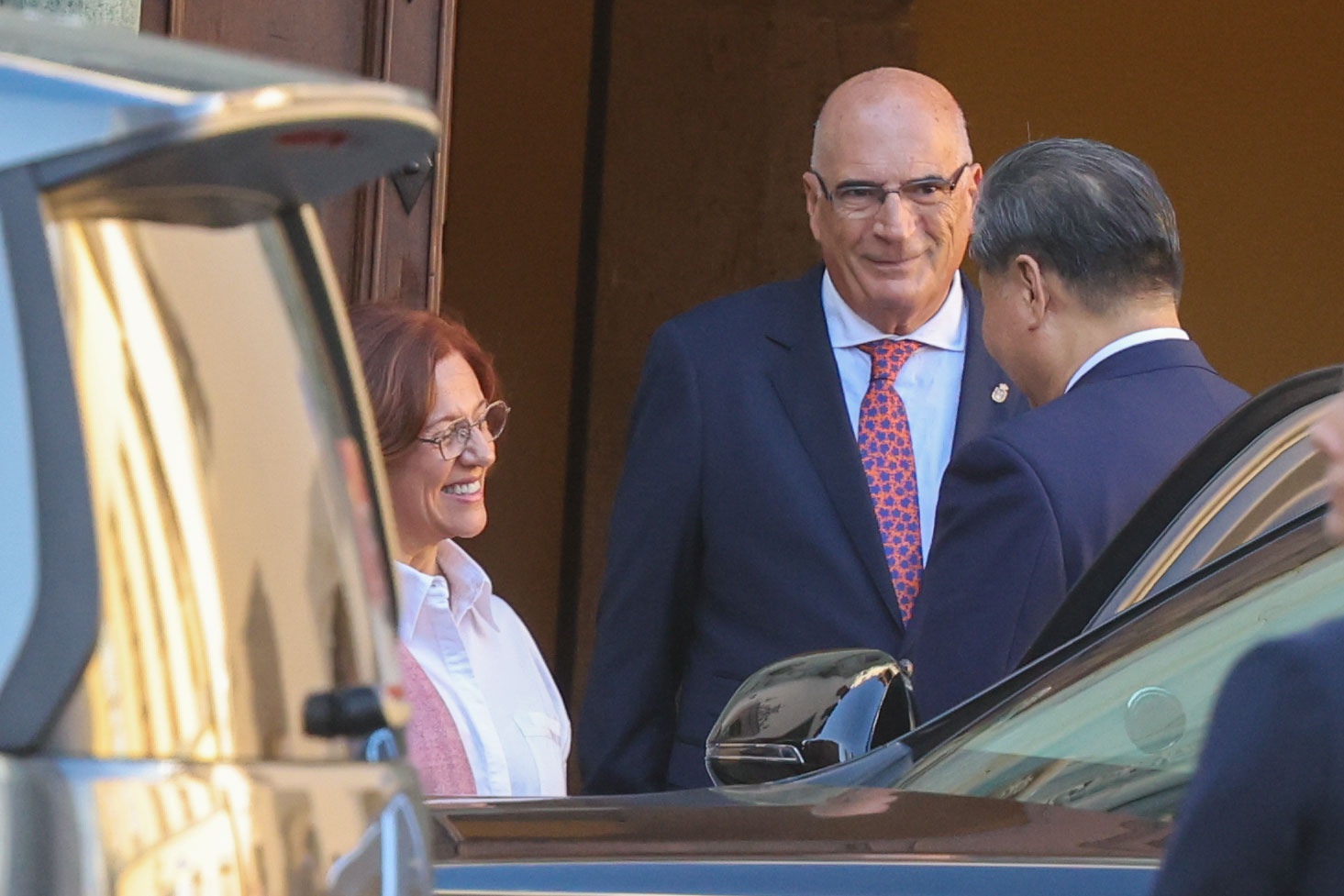 El presidente de China conoce la Casa de Colón en la isla española de ...
