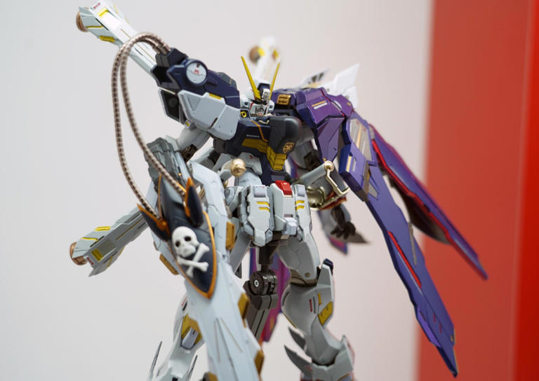 【rikougen様】LBUILD クロスボーンガンダムハーフクロス METAL BUILD クロスボーン・ガンダムX1 ハーフクロス