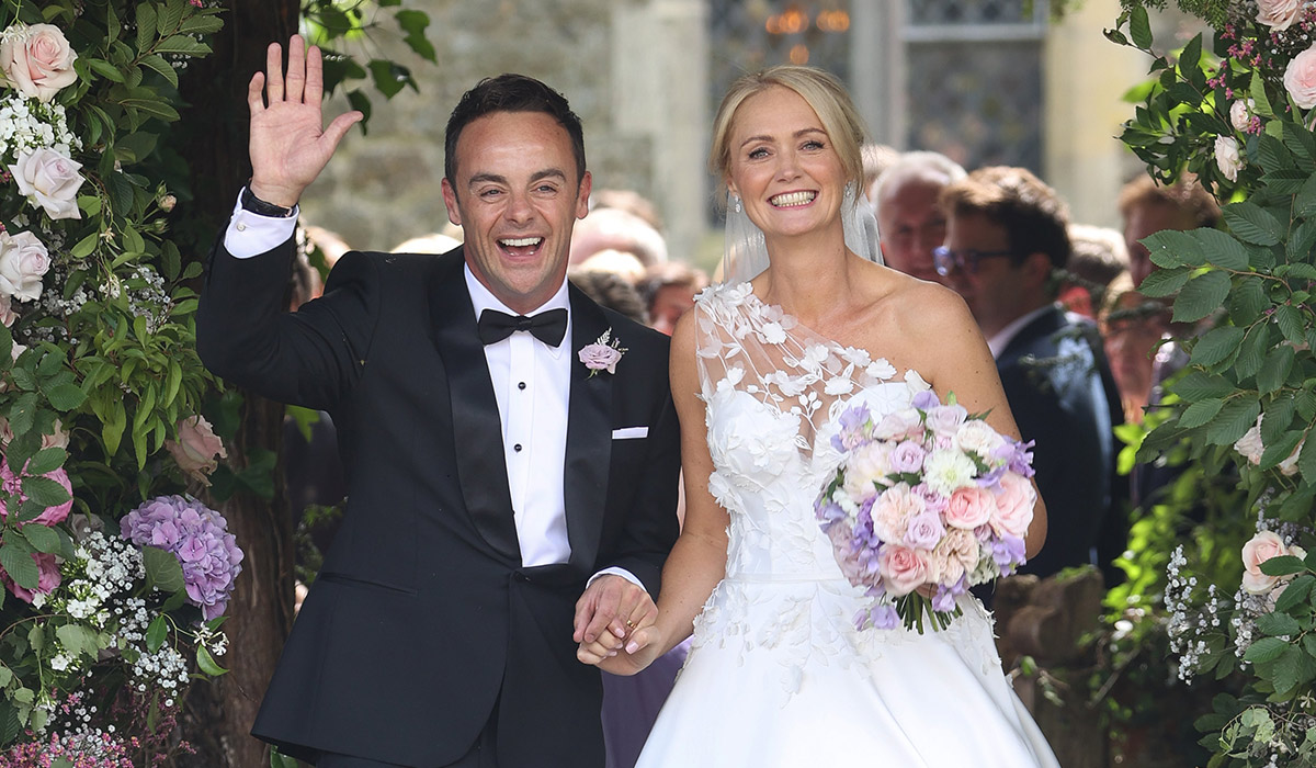Ant McPartlin and Anne-Marie Corbett. Pic: Mike Marsland/WireImage