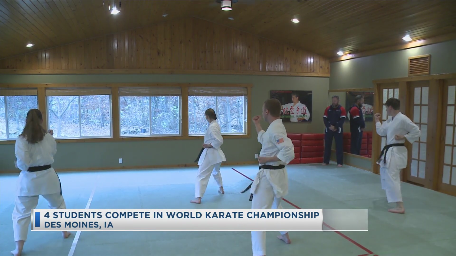 4 Students Compete In World Karate Championship