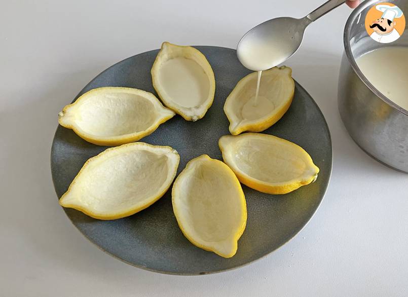 Lemon posset, das ungebackene zitronendessert, das sie lieben werden