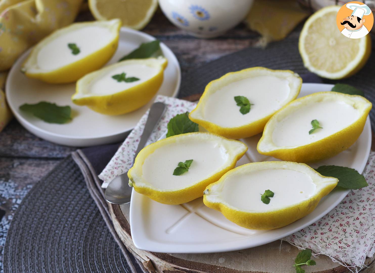 Lemon posset, das ungebackene zitronendessert, das sie lieben werden