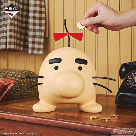 MOTHER2』が一番くじに初登場！30周年記念ロゴ入り「どせいさん