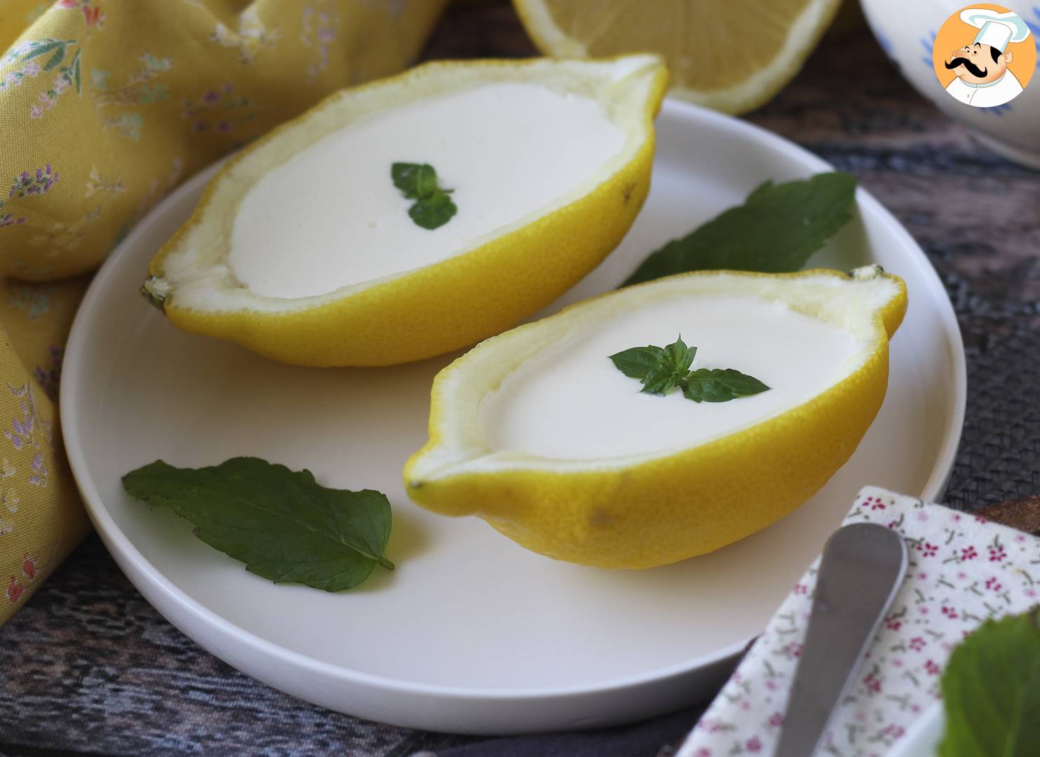 Lemon posset, das ungebackene zitronendessert, das sie lieben werden