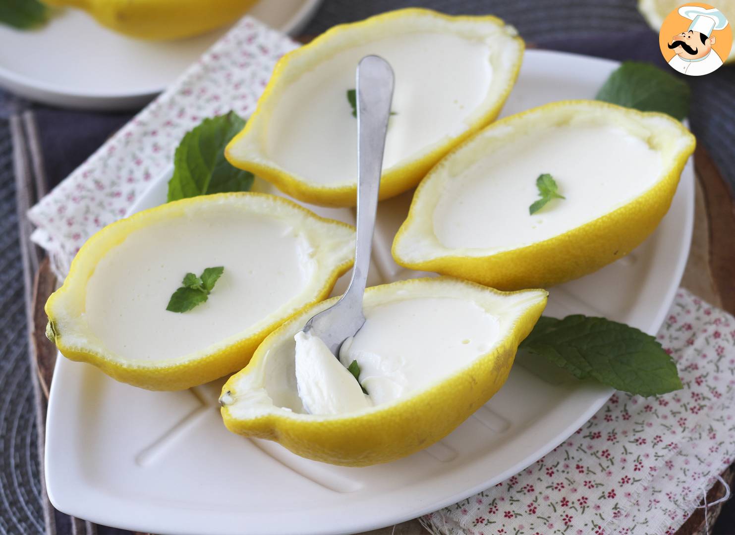 Lemon posset, das ungebackene zitronendessert, das sie lieben werden