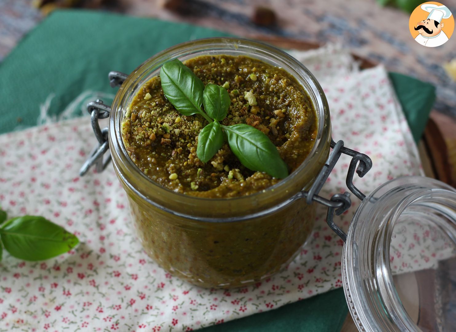 Pistazienpesto, die einfache und leckere sauce