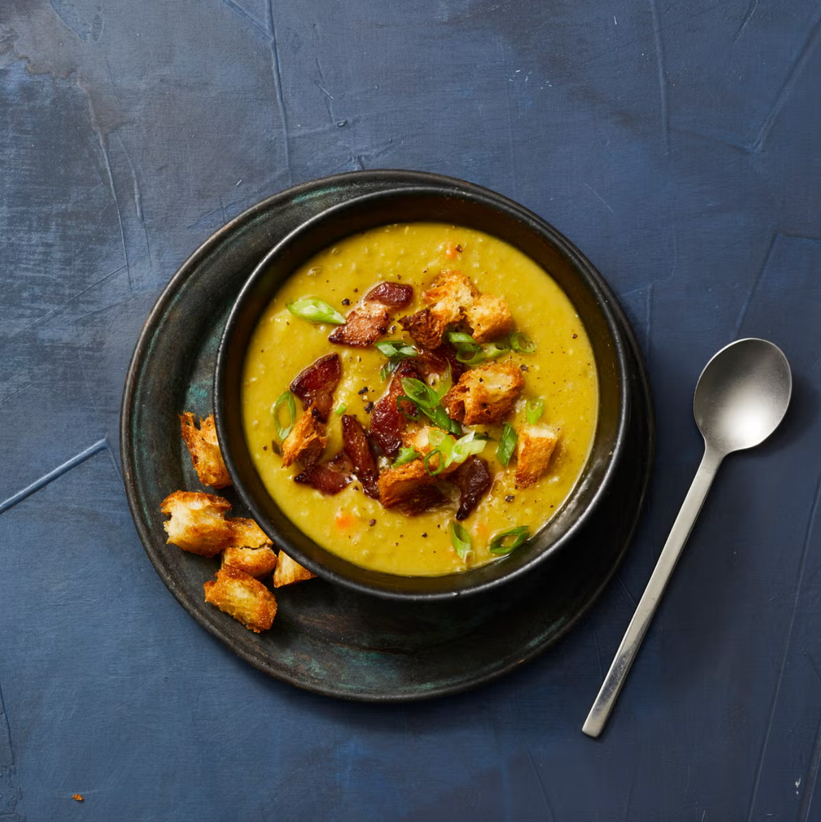 6) Smoky Split Pea Soup