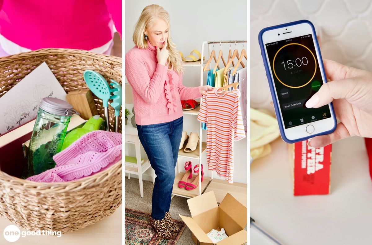 The ultimate decluttering checklist (plus a simple 4-box method)