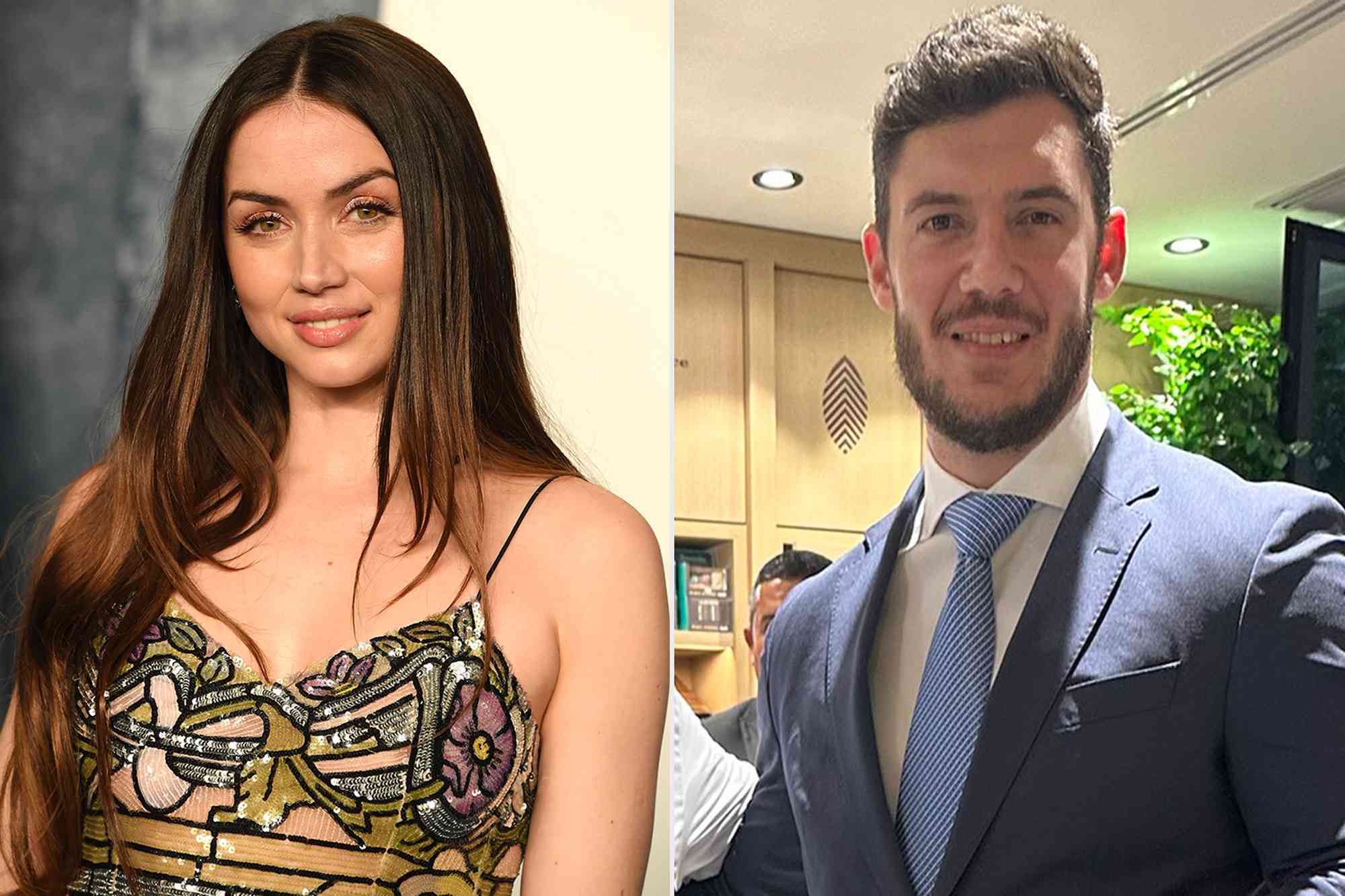 Tom Cruise and Ana de Armas Leave David Beckham's Birthday Party Together, image size:2000x1333