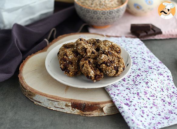3-zutaten-cookies mit banane und schokolade