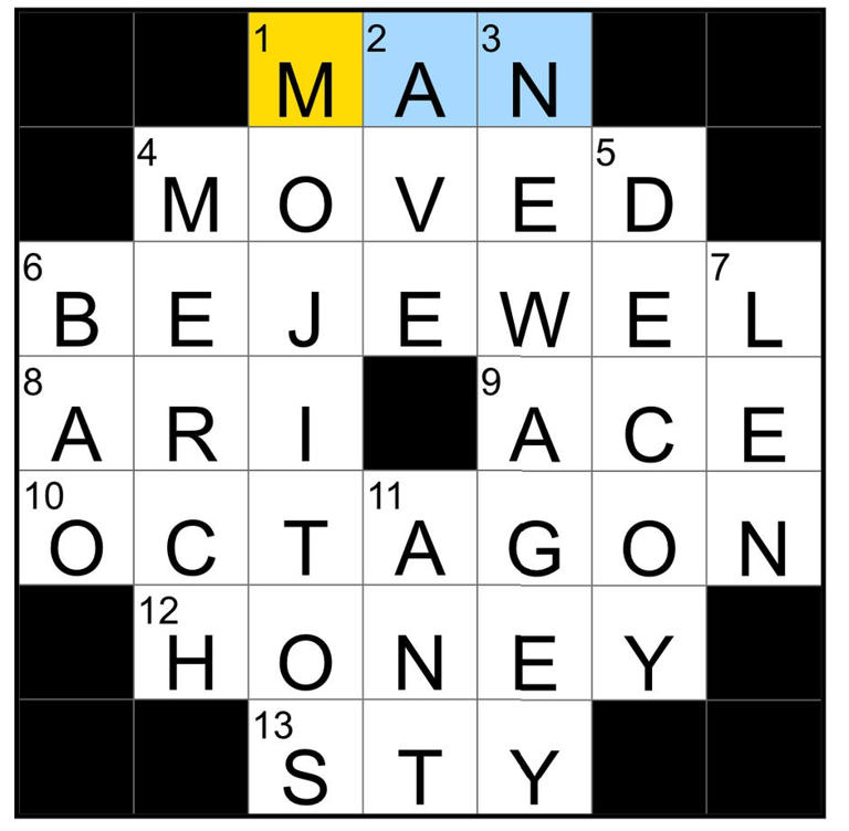 Today s NYT Mini Crossword Answers for Saturday Nov. 23
