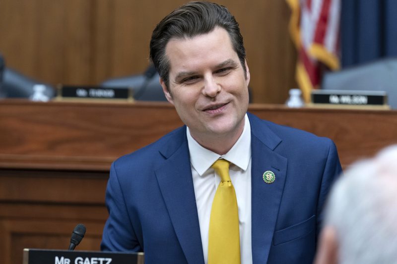 Matt Gaetz Heads To Cameo After Withdrawing From AG Consideration