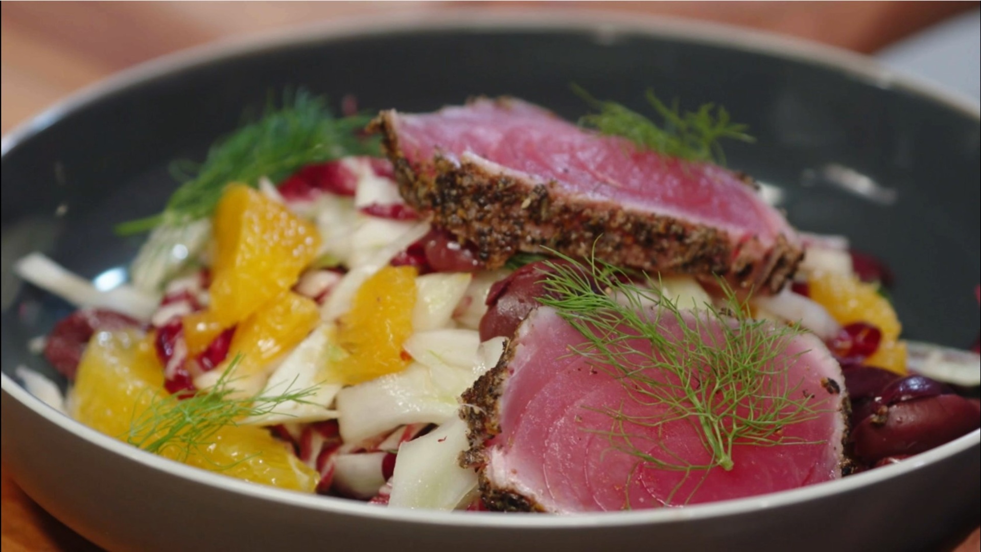Fenchel-Orangen-Salat mit einer erfrischenden Note