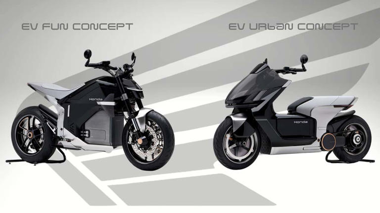 Honda Electric Motorcycle Concepts 
