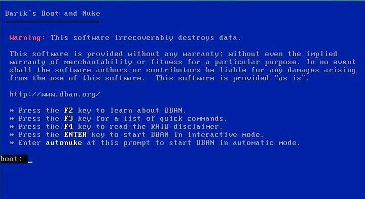 With Darik’s Boot and Nuke you can boot your PC from a USB stick and then securely delete and overwrite the existing drives.