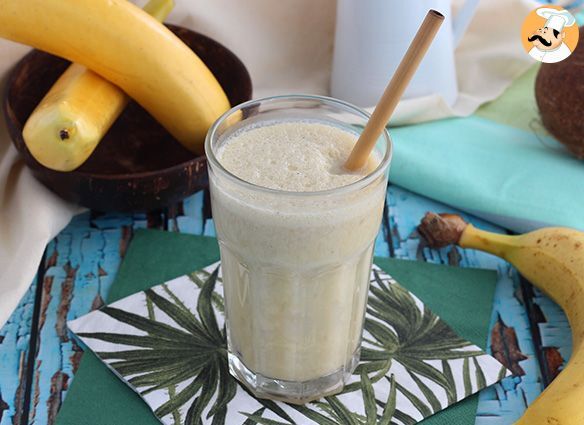 Bananen-vanille-milchshake
