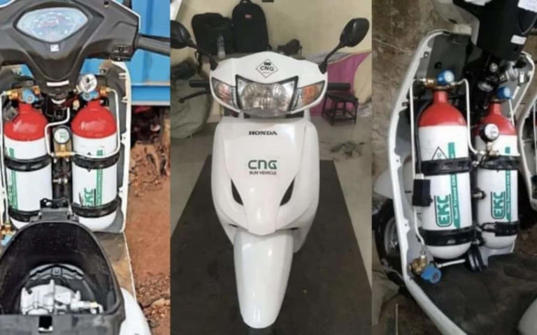 Make your scooter eco friendly Convert your scooter to CNG for just Rs 15 000