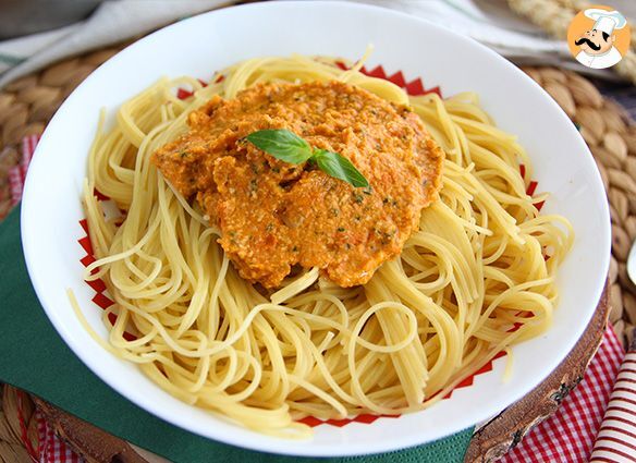 Rote pesto-sauce
