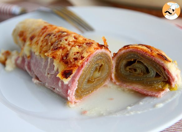 Endivien mit schinken gratiniert