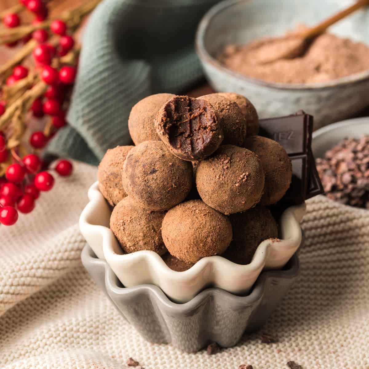 Saftige Irish Coffee Rumkugeln wie vom Bäcker