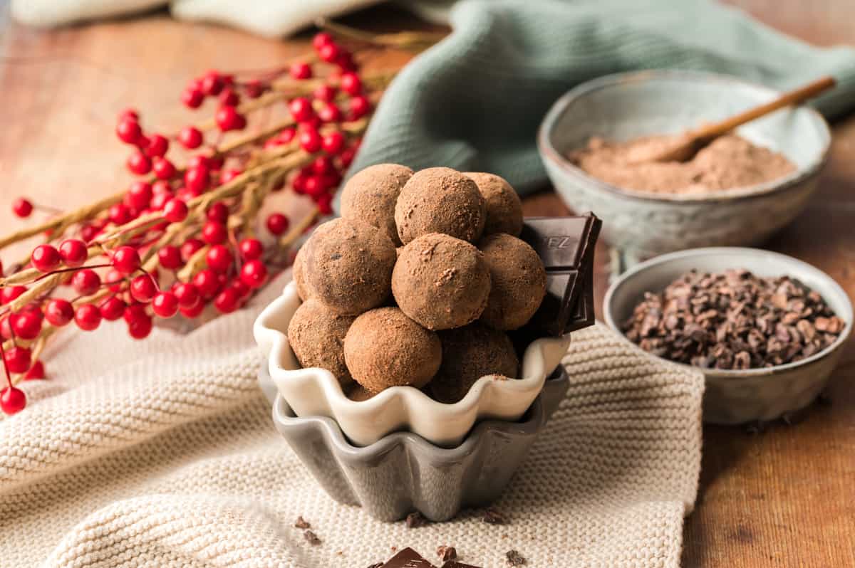 Saftige Irish Coffee Rumkugeln wie vom Bäcker
