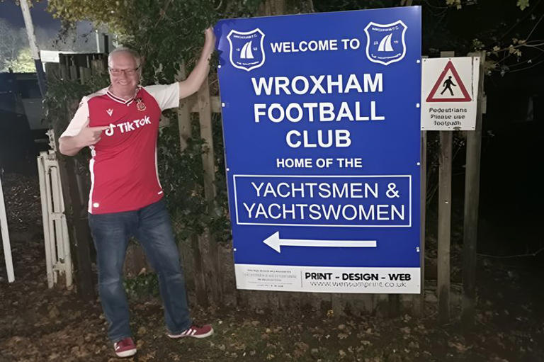 Ryan Reynolds called upon as diehard Wrexham fan makes 250-mile trip to watch new viral team