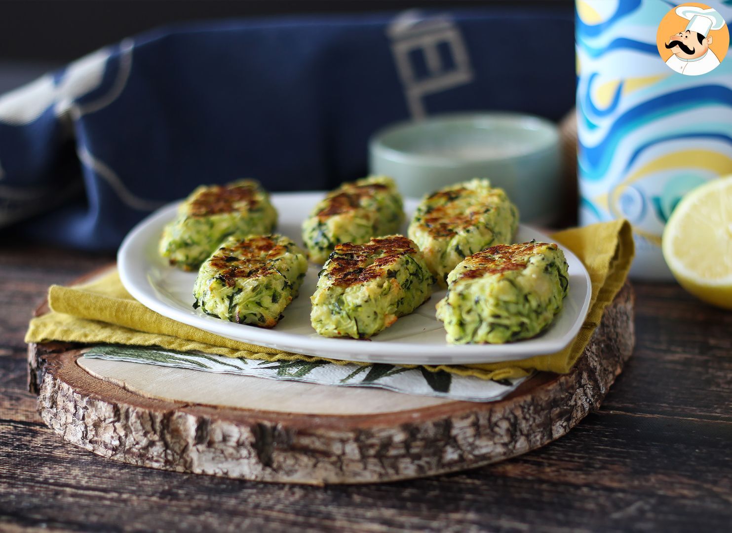 Zucchini-kroketten im ofen, damit die ganze familie gemüse lieben lernt!